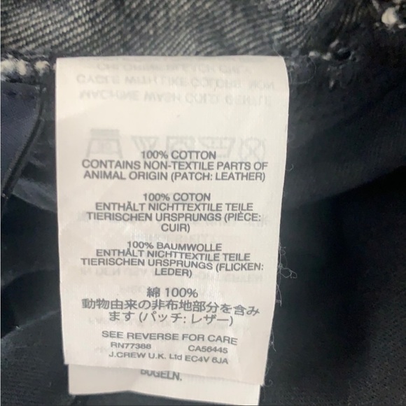 J. Crew Point Sur High Rise Jeans in Grey Black - Picture 8 of 10